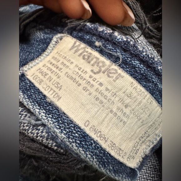 Vintage SILVERLAKE WRANGLERS High Rise Blue mom Jeans - Picture 8 of 14